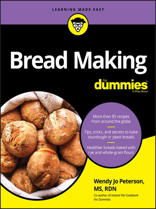 Title details for Bread Making For Dummies by Wendy Jo Peterson - Wait list